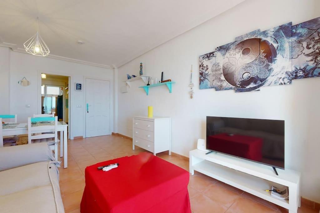 Ferienwohnung Atico El Mar Mojacar- Marina De La Torre Res. Golf Exterior foto