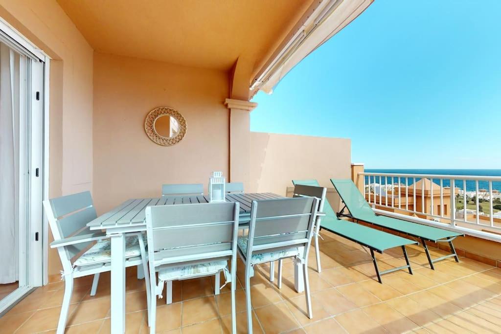 Ferienwohnung Atico El Mar Mojacar- Marina De La Torre Res. Golf Exterior foto