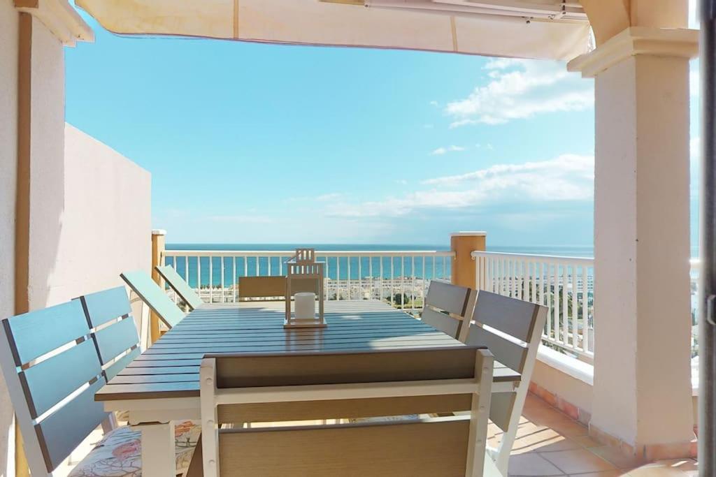 Ferienwohnung Atico El Mar Mojacar- Marina De La Torre Res. Golf Exterior foto