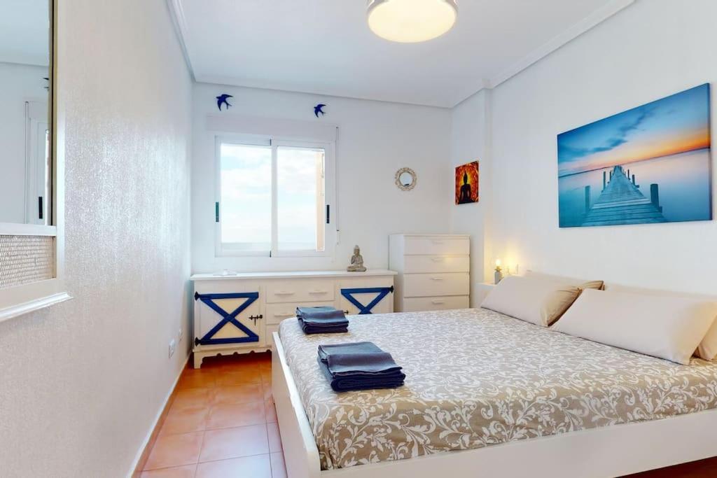 Ferienwohnung Atico El Mar Mojacar- Marina De La Torre Res. Golf Exterior foto