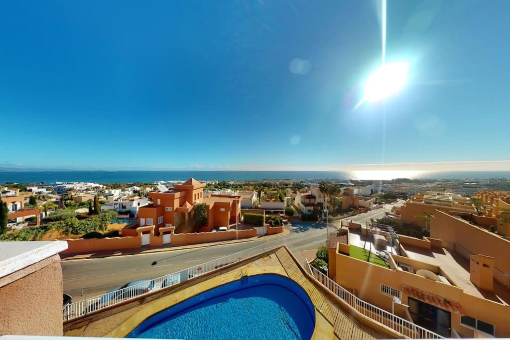 Ferienwohnung Atico El Mar Mojacar- Marina De La Torre Res. Golf Exterior foto